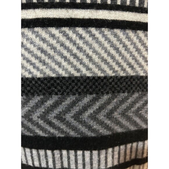 Krimson Klover Women's Sweater Dress size L Long Sleeve Striped Wool Blend - Picture 3 of 10